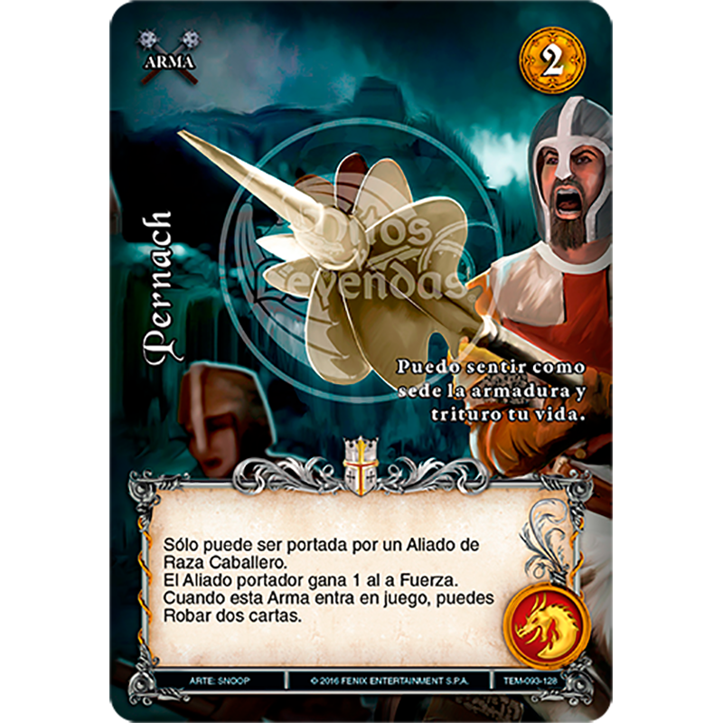 Compra Pernach - Templarios por solo $150 en Cala Baza Ltda.