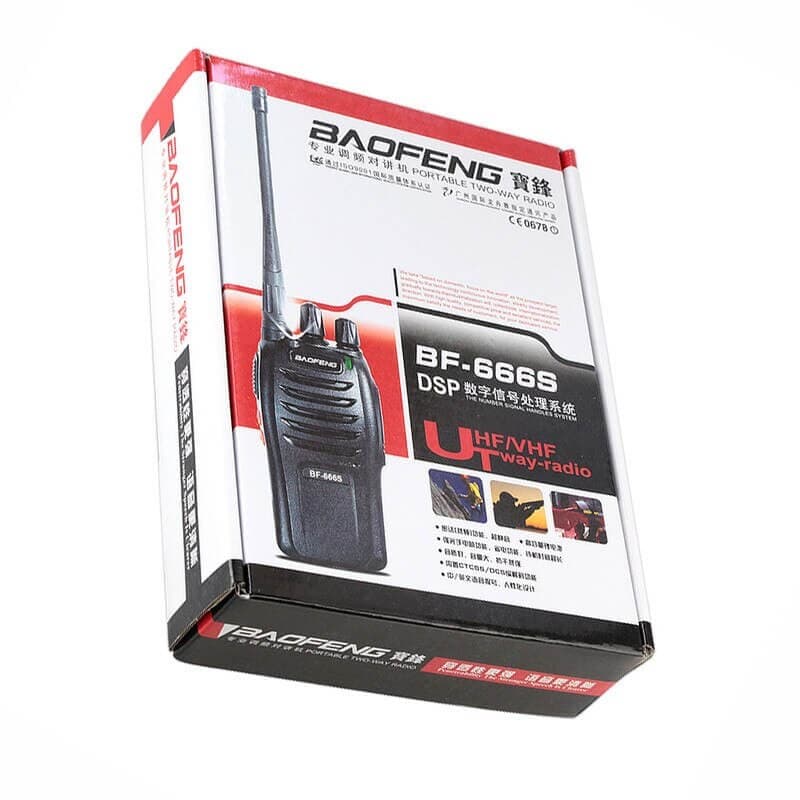 Radio Transmisor Walkie Talkie Baofeng BF-666s — miniatura 2
