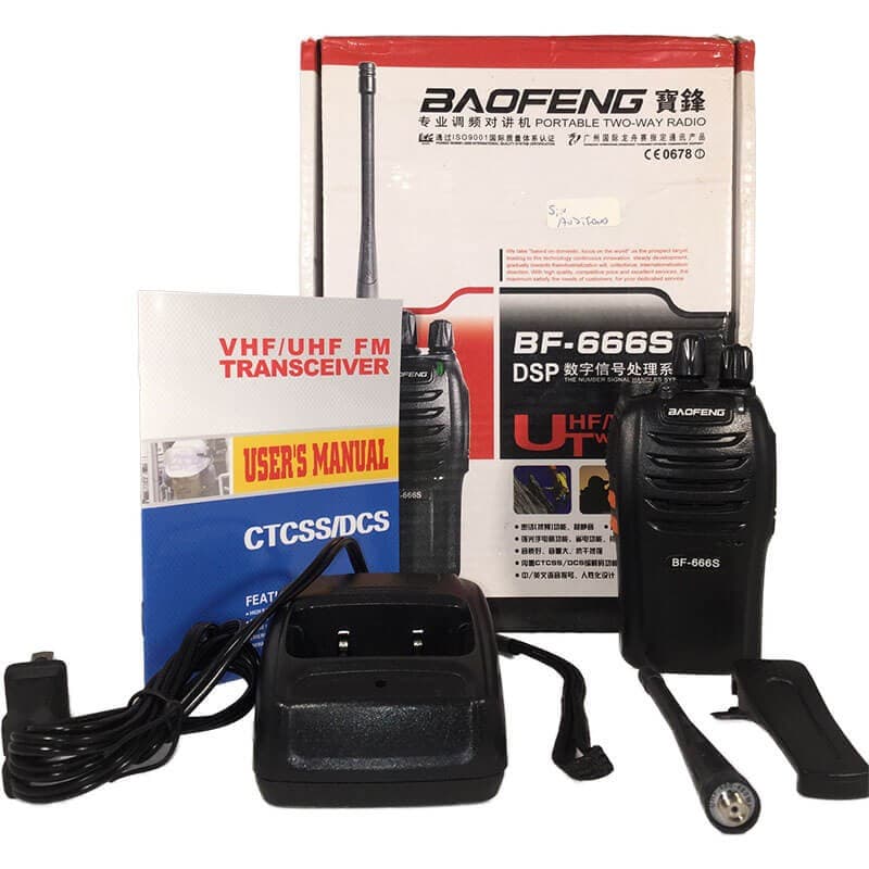 Radio Transmisor Walkie Talkie Baofeng BF-666s