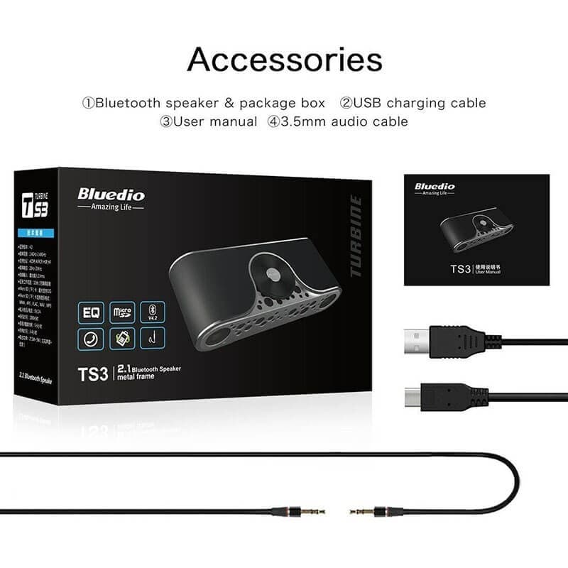 Parlante Bluetooth Bluedio Ts3 — miniatura 2