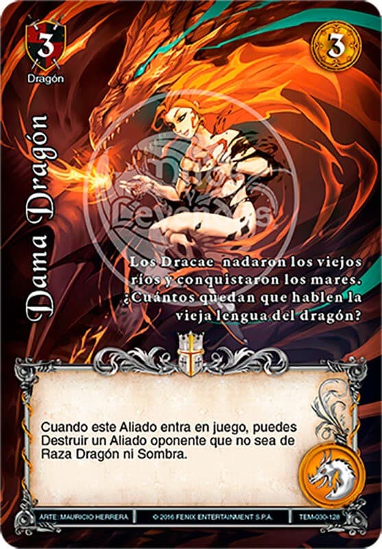 Dama Dragón - Templarios — imagen 1