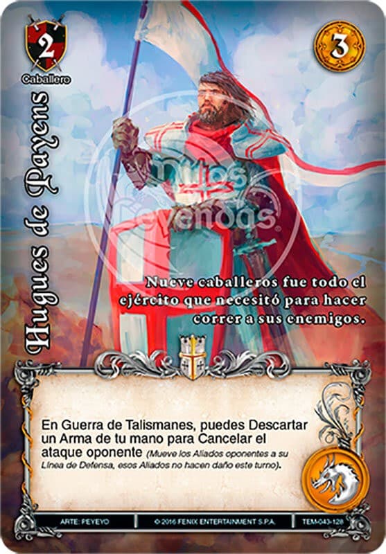 Hugues de Payens - Templarios — imagen 1