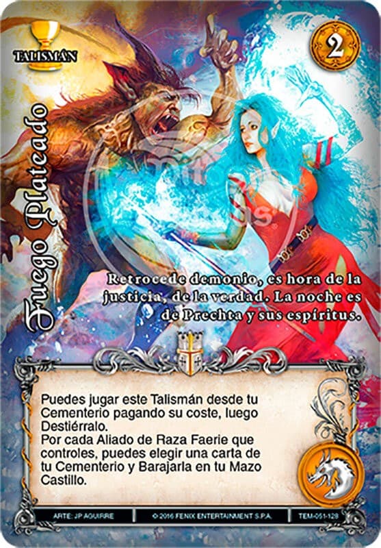 Fuego Plateado - Templarios — imagen 1