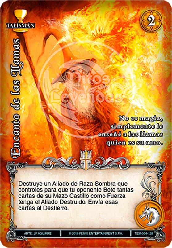Encanto de las Llamas - Templarios — imagen 1