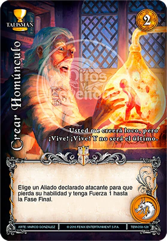 Crear Homunculo - Templarios — imagen 1