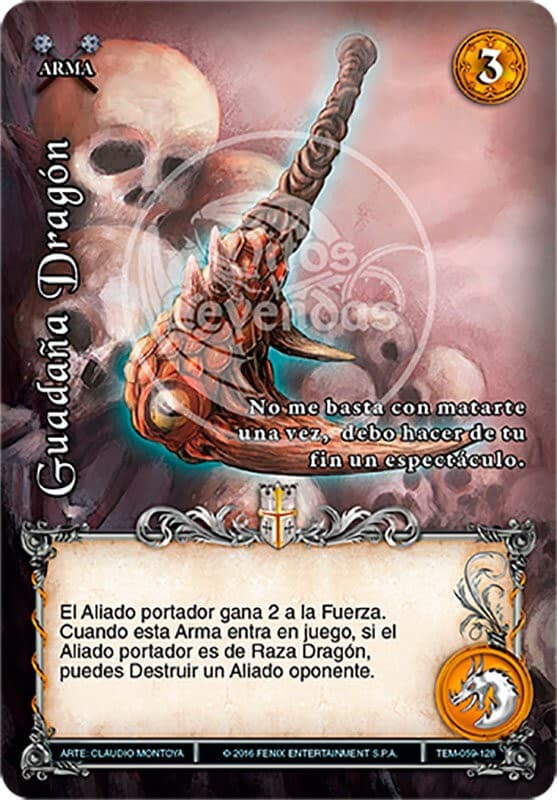 Guadaña Dragón - Templarios — imagen 1