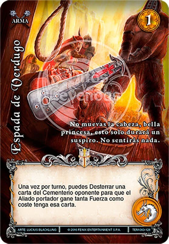 Espada de Verdugo - Templarios — imagen 1