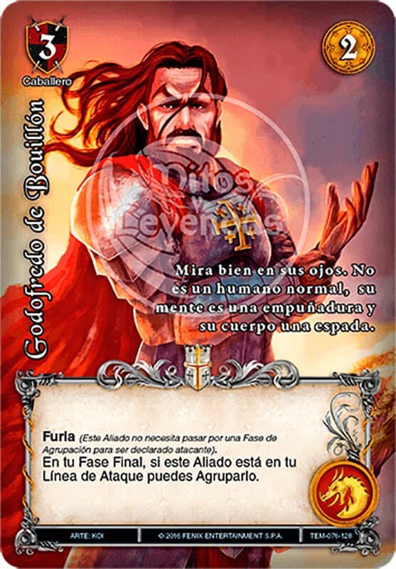 Godofredo de Bouillon - Templarios — imagen 1