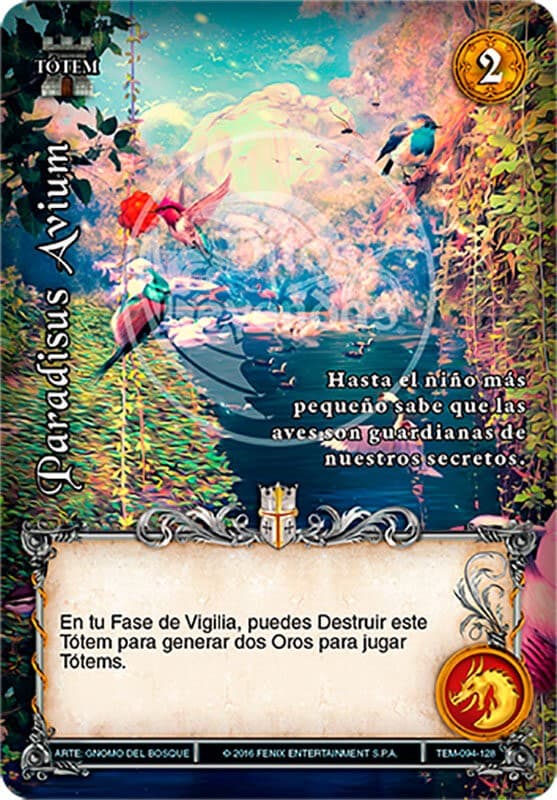 Paradisus Avium - Templarios — imagen 1