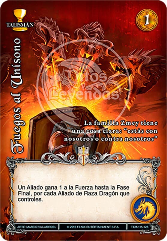 Fuegos al Unisono - Templarios — imagen 1