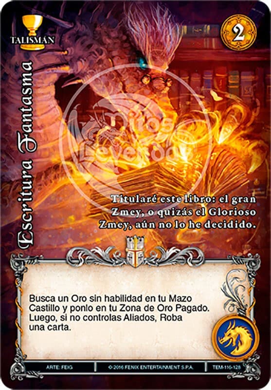 Escritura Fantasma - Templarios — imagen 1