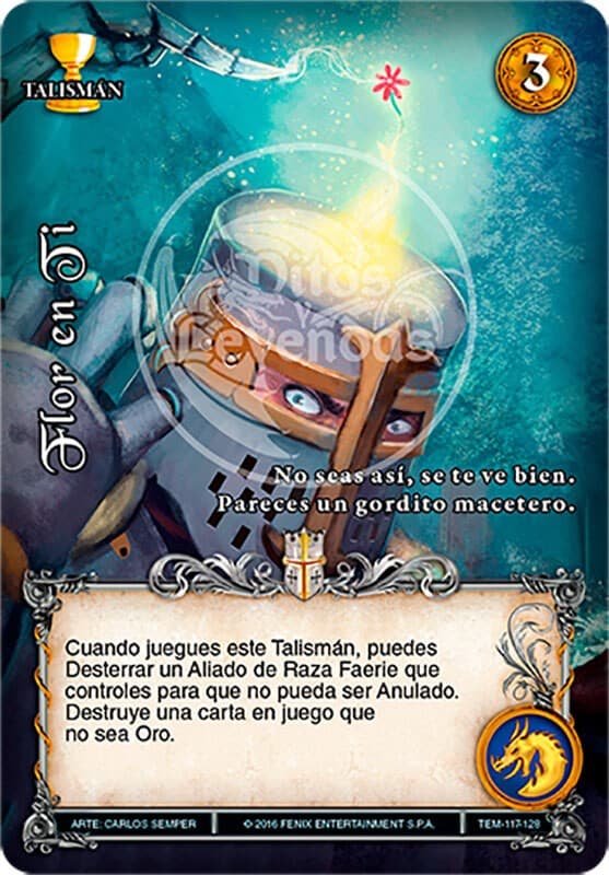 Flor en Ti - Templarios — imagen 1