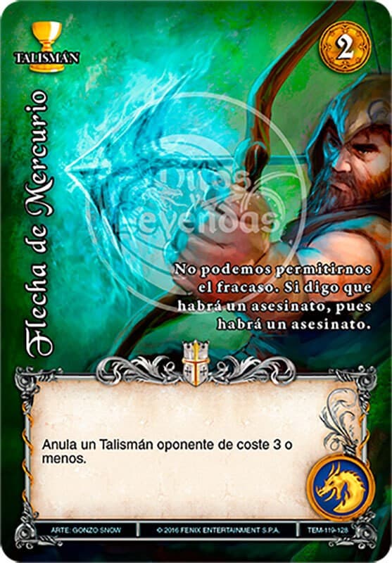 Flecha de Mercurio - Templarios — imagen 1
